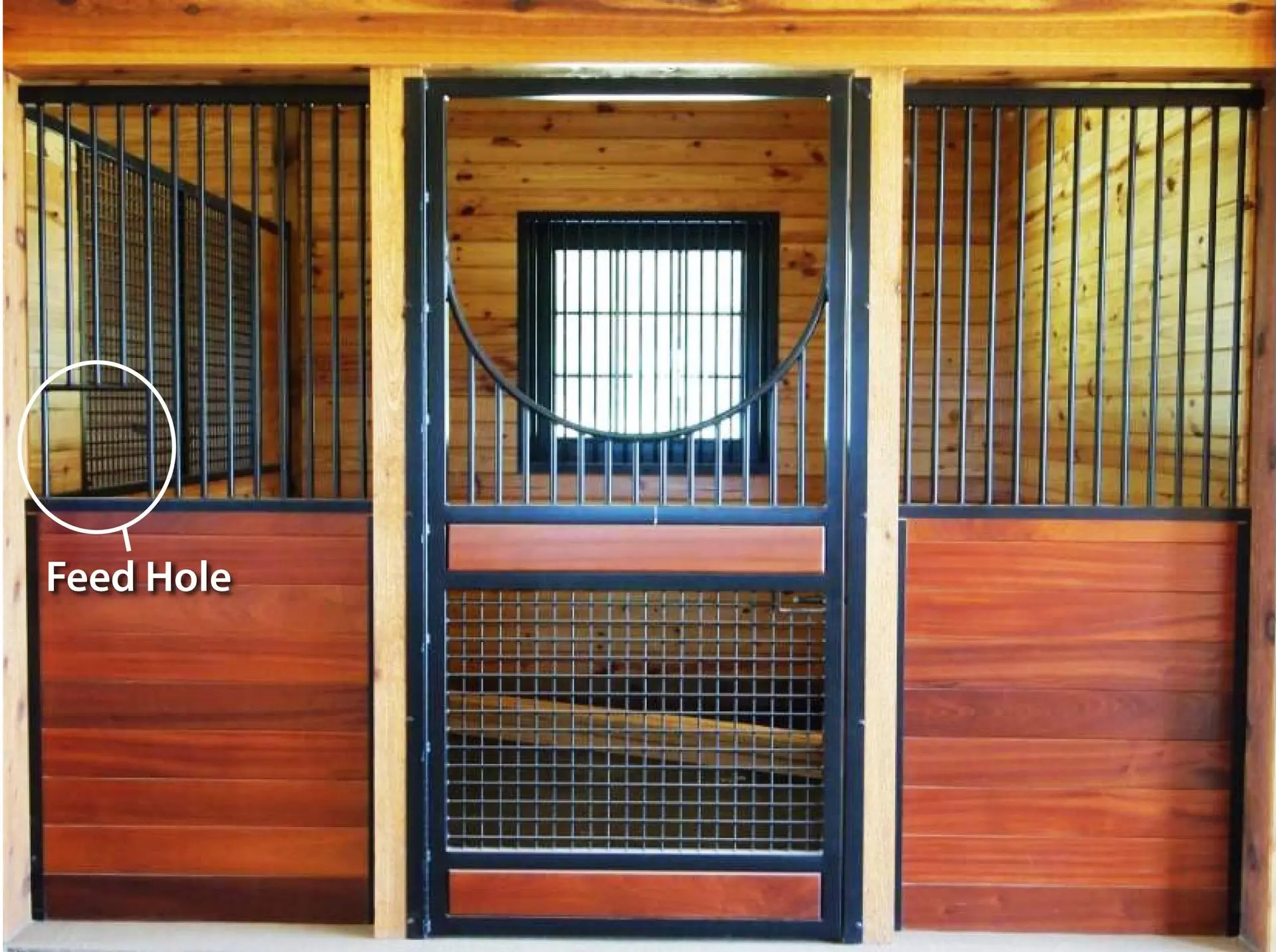 9" x 9" Feed Hole 9" x 9" Feed Hole