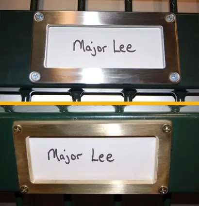 Equine Name Card holder